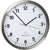 TFA Funk-Wanduhr 60.3523.02 weiß