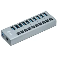 iTEC i-tec USB 3.0 Charging HUB 10 port + Power Adapter 48 W