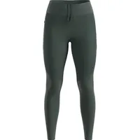 Odlo Damen Zeroweight Warm Reflective Tights grün
