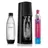 black + 2 PET-Flaschen 1 l + Zylinder