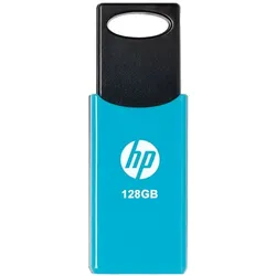 HP USB-Stick "v212w", bunt (schwarz, blau), 128 GB GB, USB-Sticks