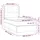 vidaXL Boxspringbett 100 x 200 cm Hellgrau