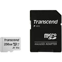 Transcend microSDXC 256GB Premium 300S Class 10 + SD-Adapter