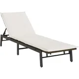 vidaXL Sonnenliege 71 x 58 x 67 cm Braun