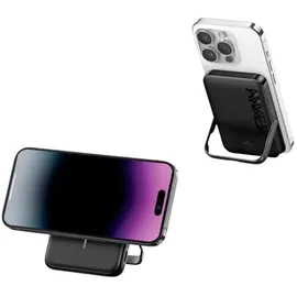 Anker A1618 Magnetische Kabellose PowerBank 5.000mAh 7,5W mit USB-C schwarz