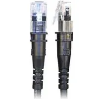 Patchsee ThinPATCH Patchkabel, Cat6a, U/UTP, RJ-45/RJ-45, 2.1m, schwarz TP-6A-U/7,