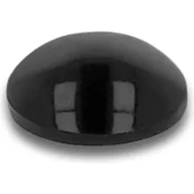 DeLock 18307 Rund selbstklebend Schwarz (B x H) 6mm x 2mm 1St.
