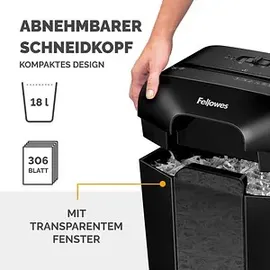 Fellowes Powershred LX 70 schwarz