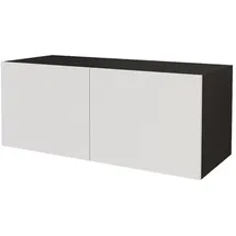 altdecor ELIO Lowboard 100 cm x 40 cm x 40 cm Schwarz/Holzwerkstoff