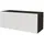 altdecor ELIO Lowboard 100 cm x 40 cm x 40 cm Schwarz/Holzwerkstoff