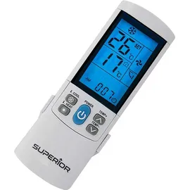SUPERIOR ELECTRONICS AirCo PLUS - Universelle Fernbedienung für Klimaanlagen White, SUPCU001