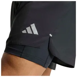 adidas Adi365 Running Essentials 2in1 Shorts, Black, XL