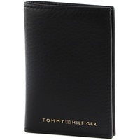 Tommy Hilfiger TH Premium Leather Bifold Klein , Schwarz (Black),
