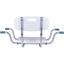 Antar Badewannensitz mit Rückenlehne verstellbar 78-83 cm weiß