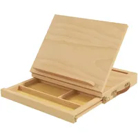 Vinsetto Tischstaffelei 1 St. 33,5L x 26B x 26H cm Natur