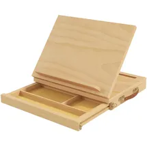 Vinsetto Tischstaffelei 1 St. 33,5L x 26B x 26H cm Natur
