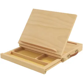 Vinsetto Tischstaffelei 1 St. 33,5L x 26B x 26H cm Natur