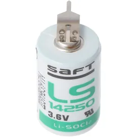 Saft LS142502PF Lithium Batterie, Size 1/2 AA mit Printfahnen