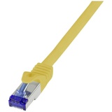 Logilink C6A117S RJ45 CAT 6a S/FTP Gelb 1 St.