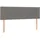 vidaXL Boxspringbett 140 x 200 cm Dunkelgrau