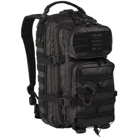 Mil-Tec US Assault Pack Backpack,L,Tactical Black