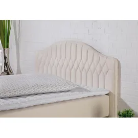 MAINTAL Boxspringbett 140 x 200 cm H3 Beige