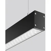 RZB LINEDO 1-flg. 31 W 3000 K schwarz transparent