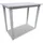 vidaXL Bartisch 60 x 75 cm Weiß