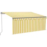vidaXL Gelenkarmmarkise 300 x 250 cm gelb