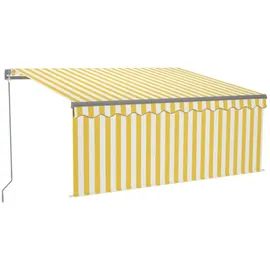 vidaXL Gelenkarmmarkise 300 x 250 cm gelb