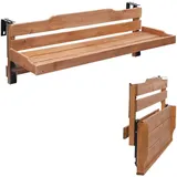 NEONMAN Balkonhängetisch Hängetisch Balkonhängetisch Klappbarer Balkongeländer Tisch Klappbar Hängetisch Balkontisch Zum Einhängen Balkon Tisch Balkontisch Klein Höhenverstellbar Balkonhängetisch(150X