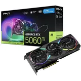 PNY GeForce RTX 5060 TI Triple ARGB OC 16GB Grafikkarte 3xDP/HDMI