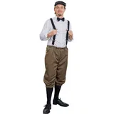 Festartikel Müller GmbH Kostüm Knickerbocker Hose Braun 20er Jahre Herren braun M | M