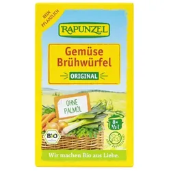 Rapunzel Gemüse-Brühwürfel Original, mit Bio-Hefe bio (8St)