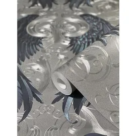 Glööckler Imperial Vliestapete 10,05 x 0,7 m 300 g Blau/Lila/Silber 52579