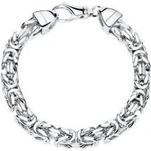 Unique Königskettenglieder-Armband silberfarben KA0070-F Größe 19 cm