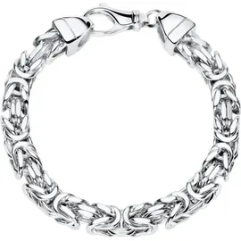 Unique Königskettenglieder-Armband silberfarben KA0070-F Größe 19 cm