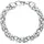 Unique Königskettenglieder-Armband silberfarben KA0070-F Größe 19 cm