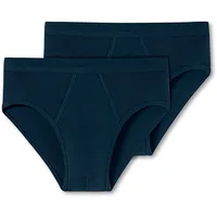 SCHIESSER Slip 2er Pack Blau | Gr.: M