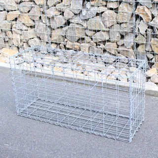Estexo Gabione Steingabionen Steinkorb 100 x 50 x 30 cm