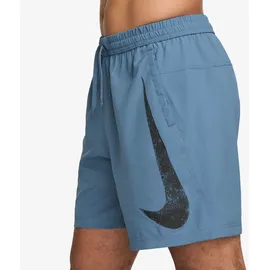 Nike Form Swoosh Dri-Fit 7" Unlined Versatile Herren Shorts, blau - US: XL