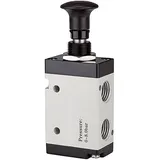 Riegler 5/2-Wegeventil, Druckknopfbetätigung, »3L«, G 1/8, 500l/min