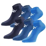 Puma Sneakersocken 18 Paar Blau 43-46