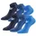 Puma Sneakersocken 18 Paar Blau 43-46