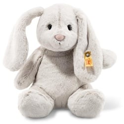 Kuscheltier Hase Hoppie, hellgrau 28 cm | Steiff