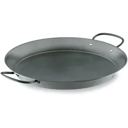 Lacor – 60149 – Paella-Pfanne aus Karbonstahl, antihaftbeschichtet, geeignet für Gasherde, Glaskeramik