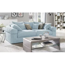 Smart Big Sofa Lionore ¦ grün ¦ Maße (cm): B: 242 H: 86 T: 121.0