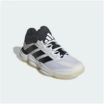 adidas Herren Handballschuhe Court Stabil, Größe 41 1⁄3 in Schwarz FTWWHT/CBLACK/FTWWHT