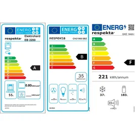 Respekta Küchenzeile Merle 270 cm E-Geräte grau/eiche sägerau nachbildung