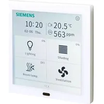 Siemens UP 204S12 KNX Touch Control TC4, 4 Touch Panel, weiß